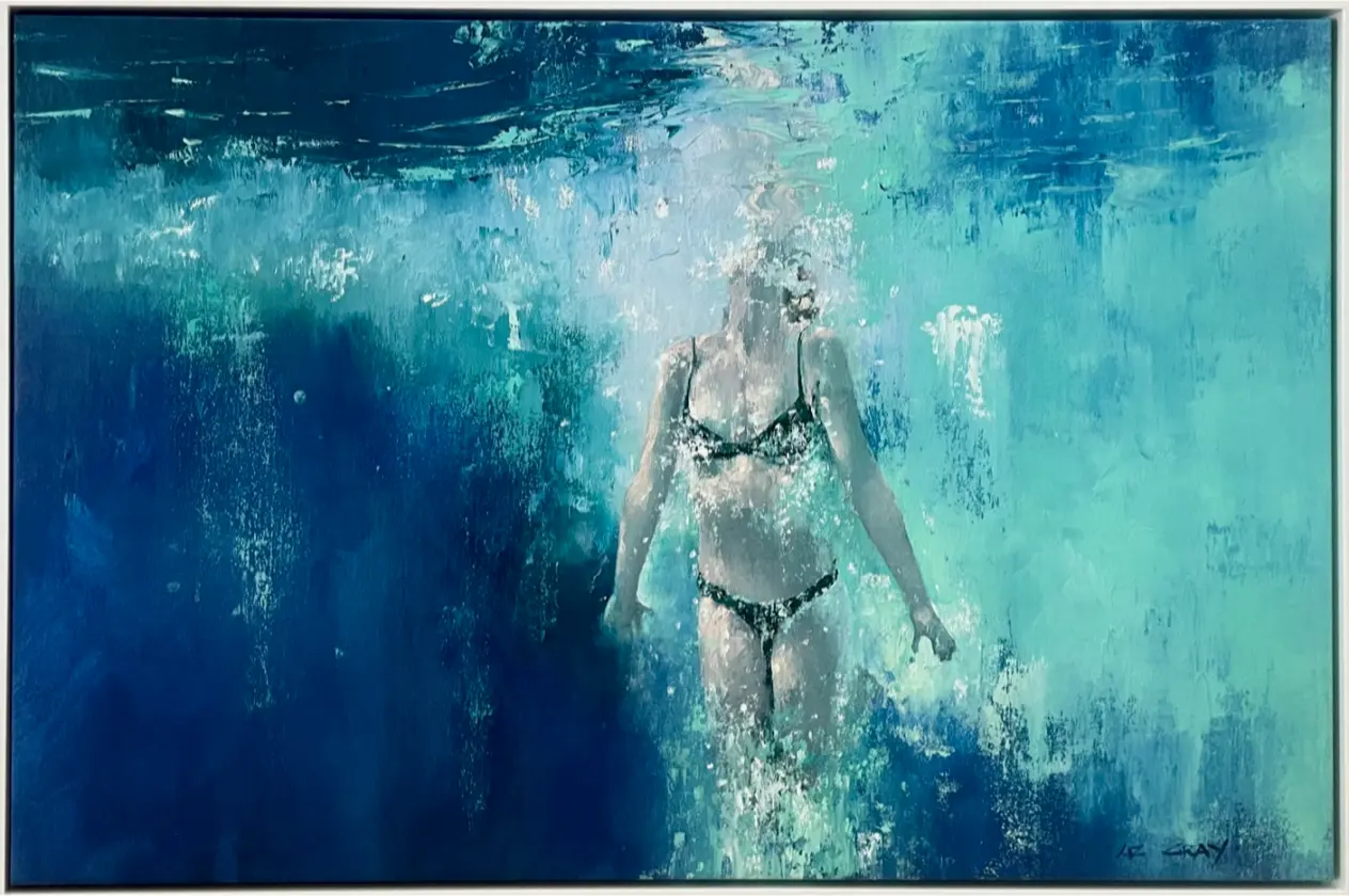 Liz Gray's Rise, 58 x 82cm, oil on canvas
